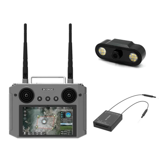 SKYDROID H12 UAV Remote Control 2.4GHz 1080P Digital Image Control Three-in-one Image Transmission Agricultural Plant protection